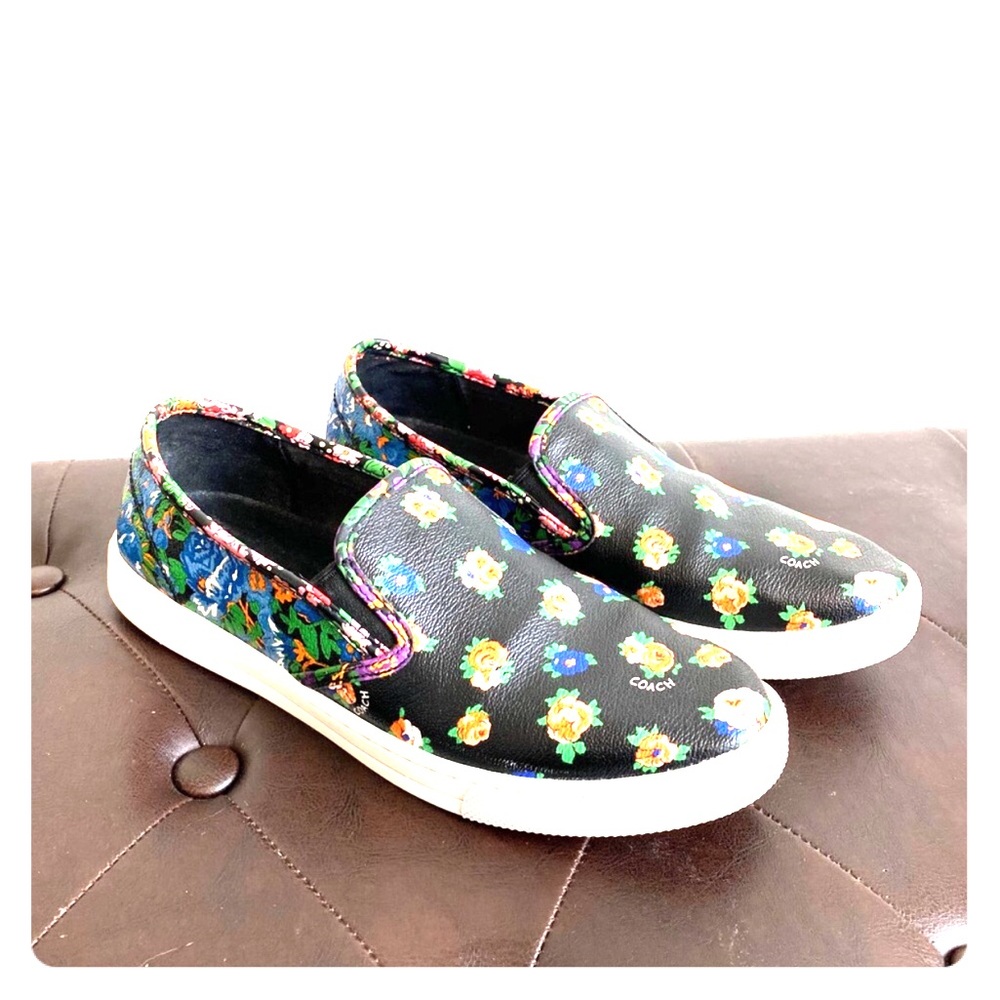 Coach slip on shoes